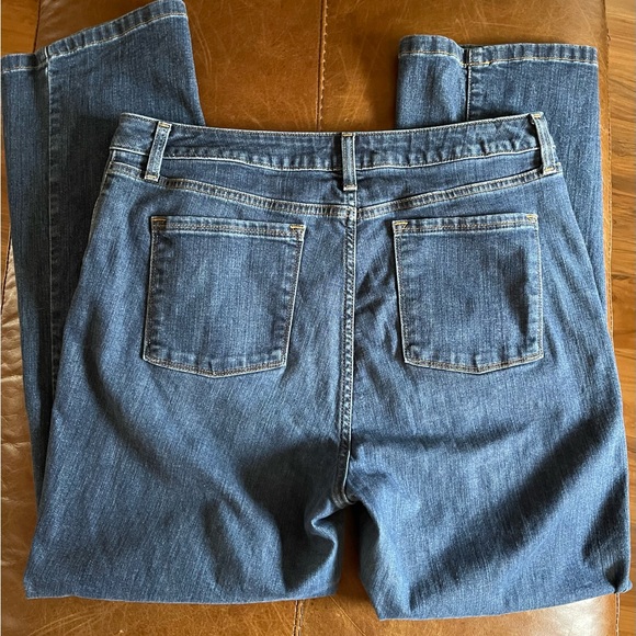 L.L. Bean women’s True Shape Classic jeans size 16 - Picture 4 of 7